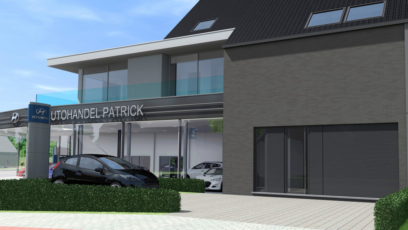 Architect- en ingenieursbureau Andries & Vuylsteke - Uitbreiding garagecomplex met appartementen