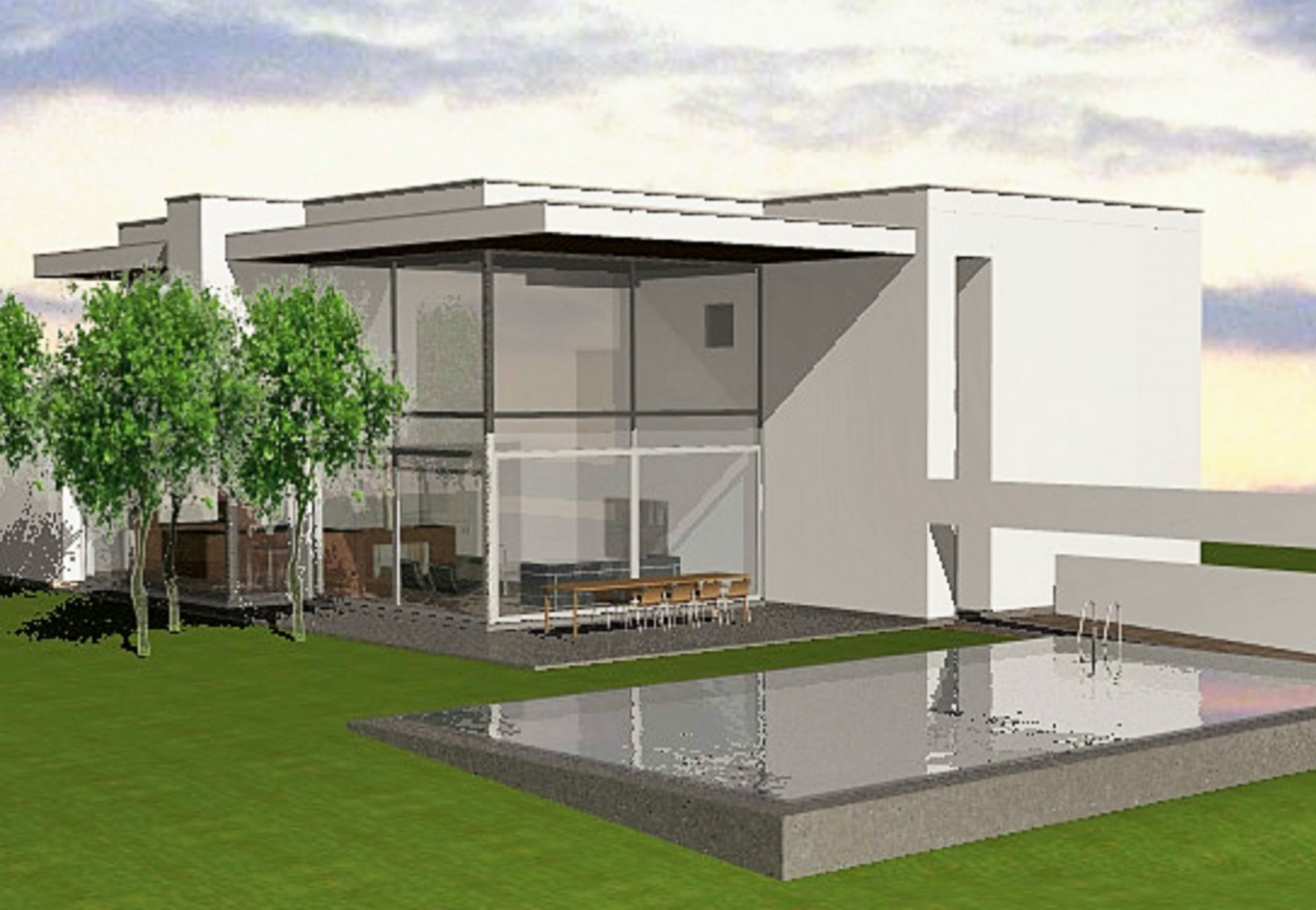 Architect- en ingenieursbureau Andries & Vuylsteke - Nieuwbouwwoning Zuid-afrika